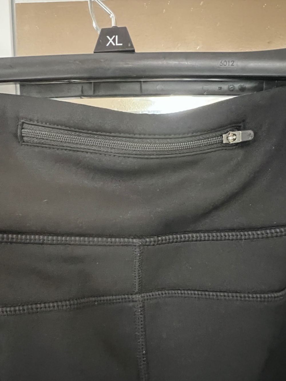 Athleta Black Active Leggings with Logo - Picture 6 of 6